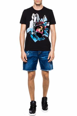 Stonewashed denim shorts, zdjęcie 2 Stonewashed denim shorts od Dsquared2